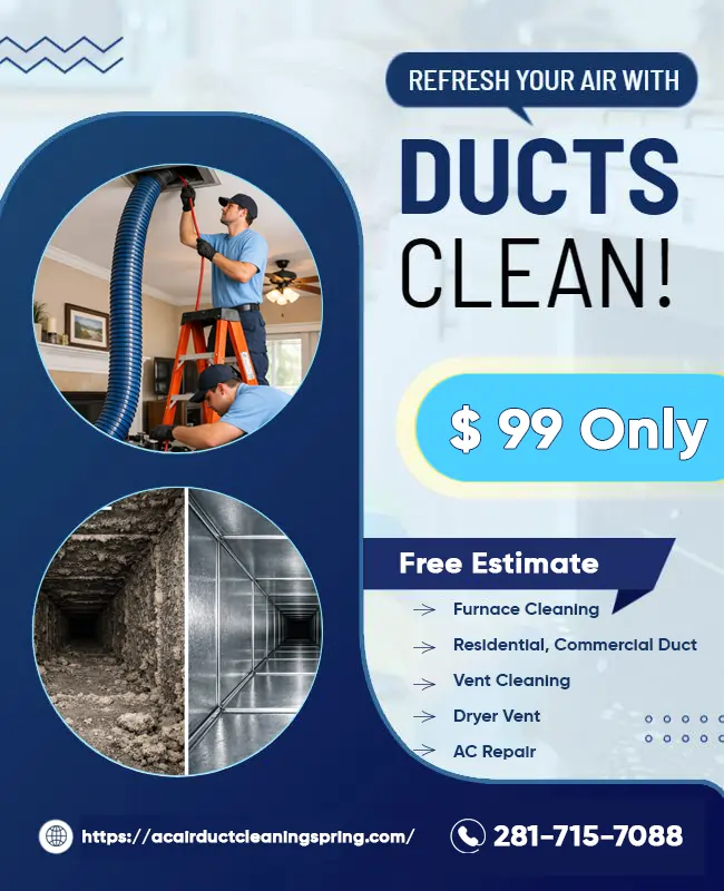 ac air duct cleaning spring tx offer Coupon